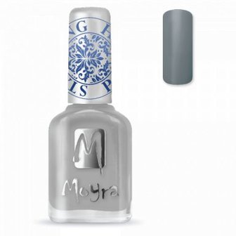 Stamping Nail Polish 23 Grey