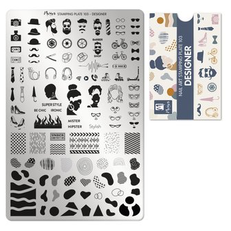 Stamping Plate 103 Designer 