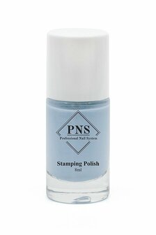 Stamping Polish 53 Pastel Shimmer Blue