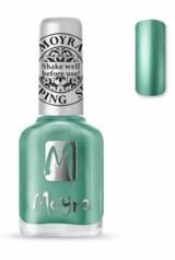 Stamping Nail polish 27 Chrome Green