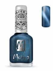 Stamping Nail polish 33 Cateye Blue