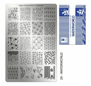 Stamping Plate 29 Waterworld