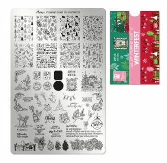 Stamping Plate 137 Winterfest