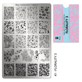 Stamping Plate 41 Florality 3