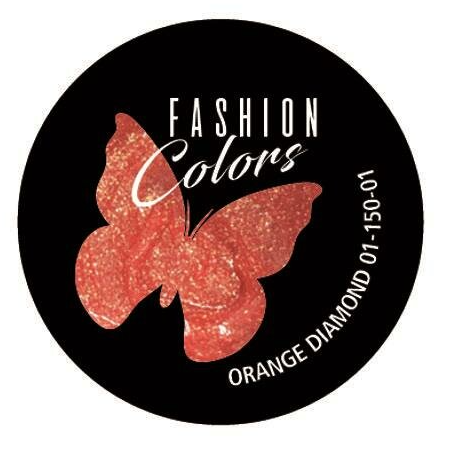 Fashion Color Orange Diamond