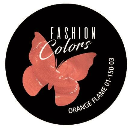 Fashion Color Orange Flame