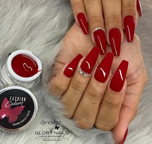 Fashion Color Discret Red