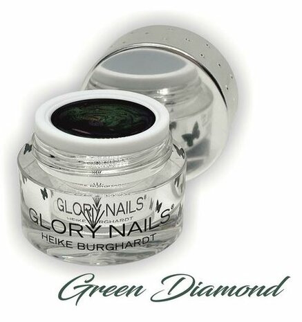 Fashion Color Green Diamond