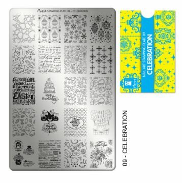 Stamping Plate 09 Celebration