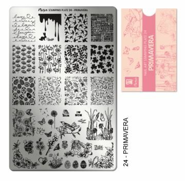 Stamping Plate 24 Primavera