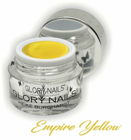 Fashion Color Empire Yellow